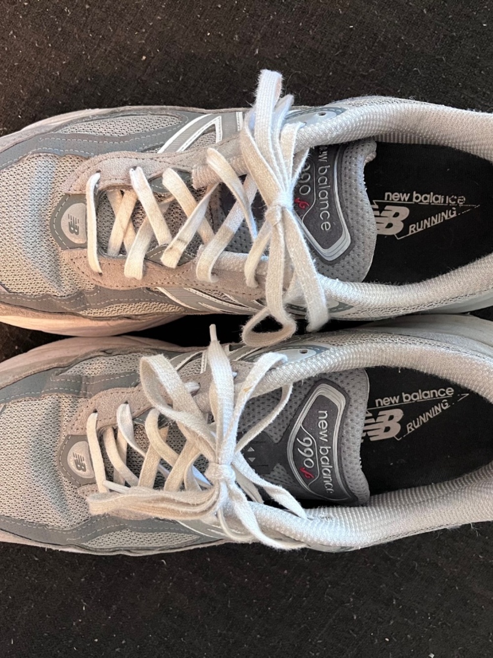 New Balance 990 V6 Made In Usa Gray Men’s 12.5 Narrow Running Shoes View 3